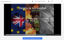 Informes de Inteligencia según necesidad