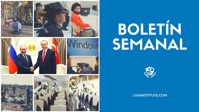Boletín Semanal de LISA Institute (10 - 16 ene)