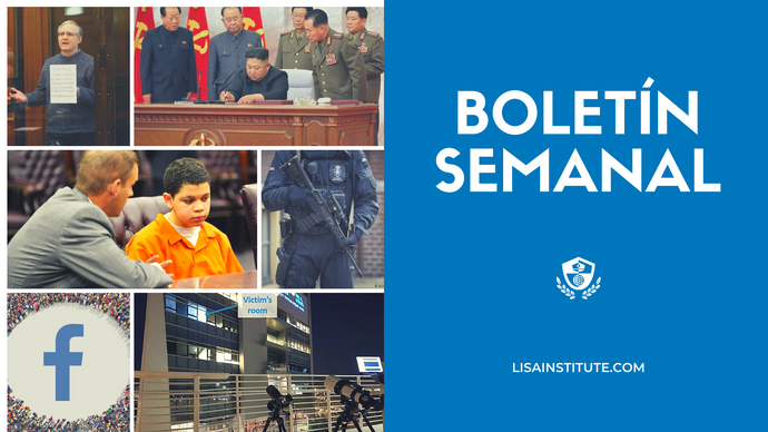 Boletín Semanal de LISA Institute (12 - 18 jun)