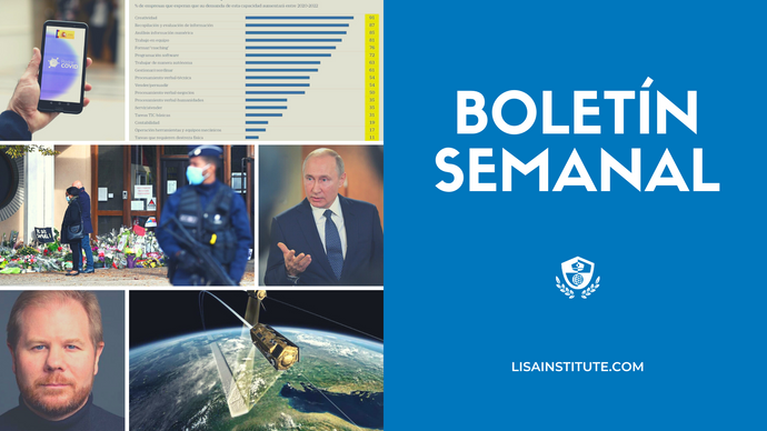 Boletín Semanal de LISA Institute (16 - 23 oct)