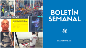 Boletín Semanal de LISA Institute (9 - 15 agosto)