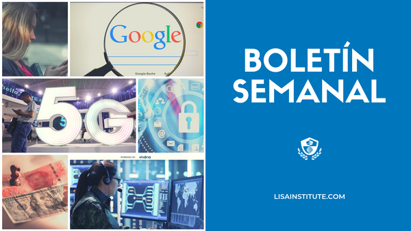 Boletín semanal de LISA Institute (28 mayo - 6 junio 2019)