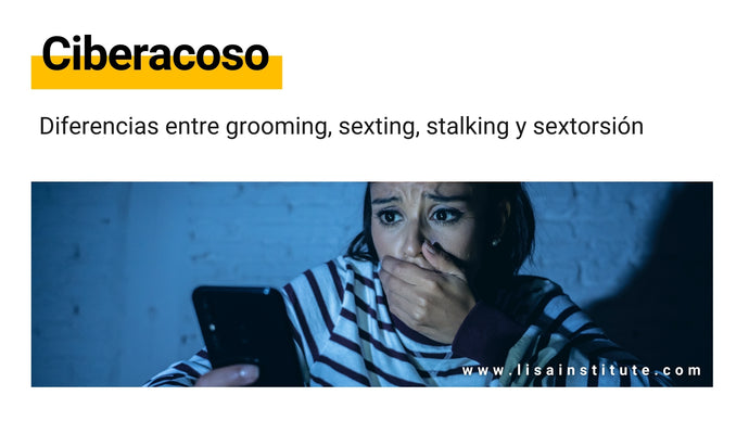 Grooming, sexting, stalking y sextorsión: definición y modus operandi