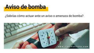 Aviso de bomba que hacer lisa institute