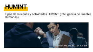 Tipos de actividades y misiones HUMINT