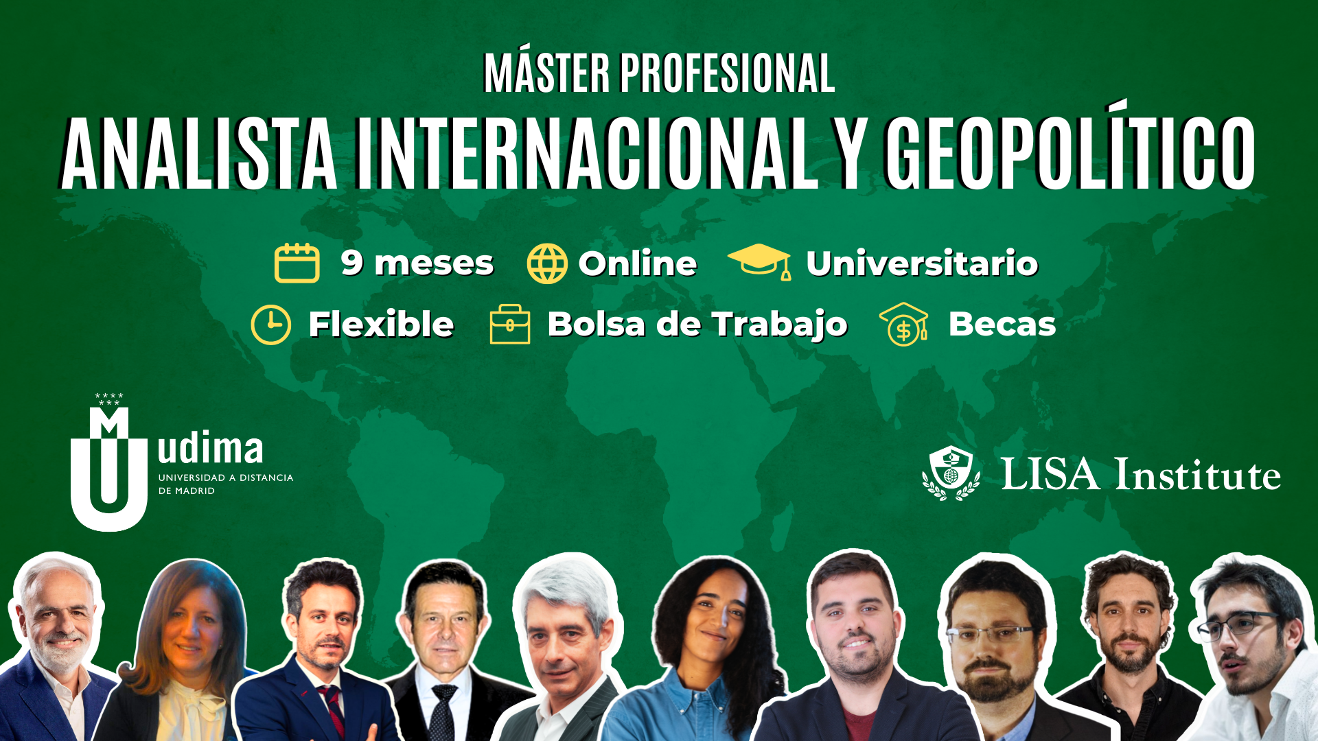 Reserva de plaza Máster Profesional en Analista Internacional y Geopolítico