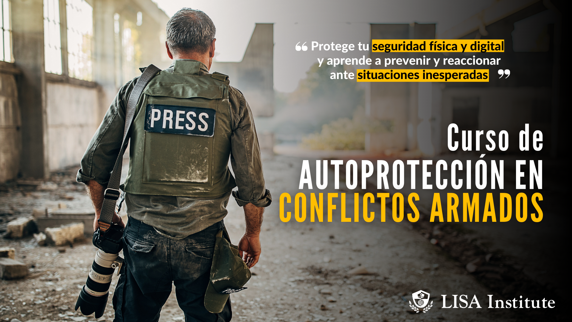 Curso de Autoprotección en Conflictos Armados